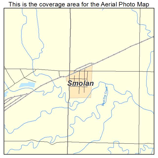Smolan, KS location map 