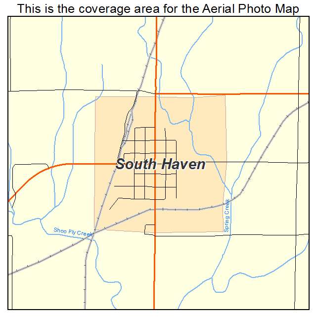 South Haven, KS location map 