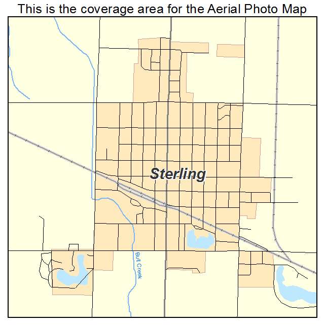 Sterling, KS location map 