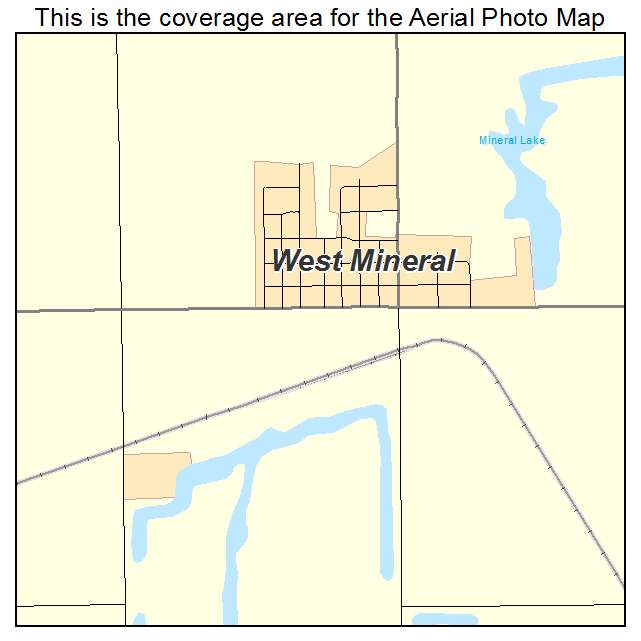 West Mineral, KS location map 