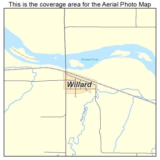 Willard, KS location map 