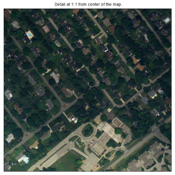 Barbourmeade, Kentucky aerial imagery detail