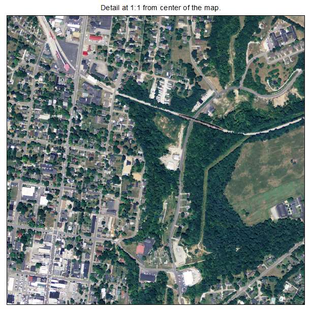Bardstown, Kentucky aerial imagery detail