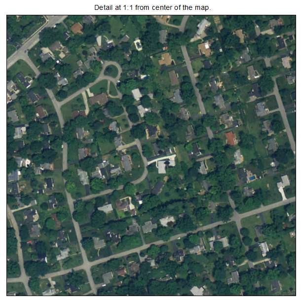 Bellemeade, Kentucky aerial imagery detail
