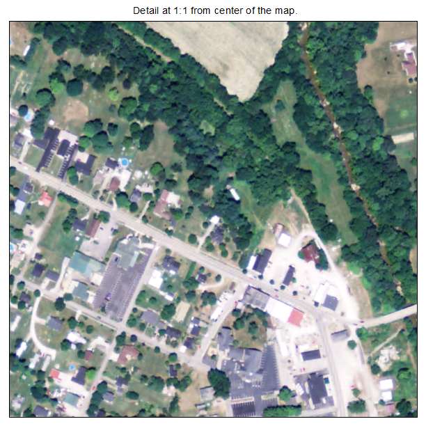 Brodhead, Kentucky aerial imagery detail