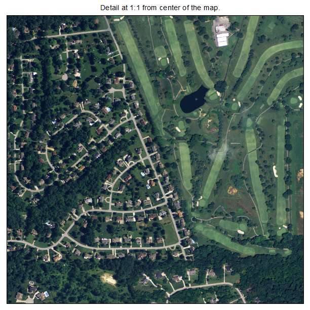 Buckner, Kentucky aerial imagery detail
