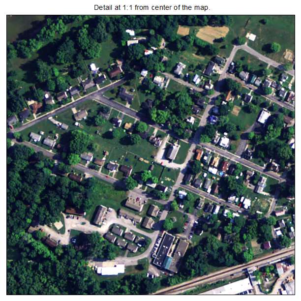 Butler, Kentucky aerial imagery detail
