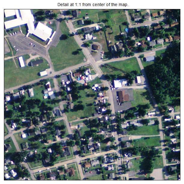 Calhoun, Kentucky aerial imagery detail