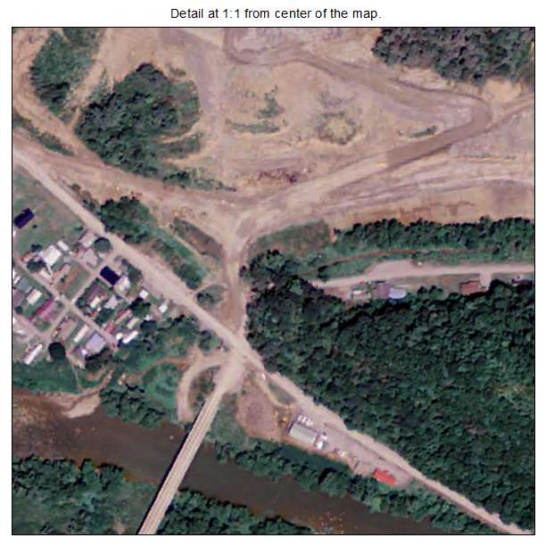 Cedarville, Kentucky aerial imagery detail