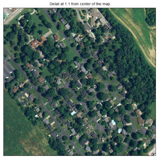 Crossgate, Kentucky aerial imagery detail