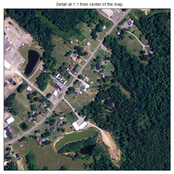 Dixon, Kentucky aerial imagery detail