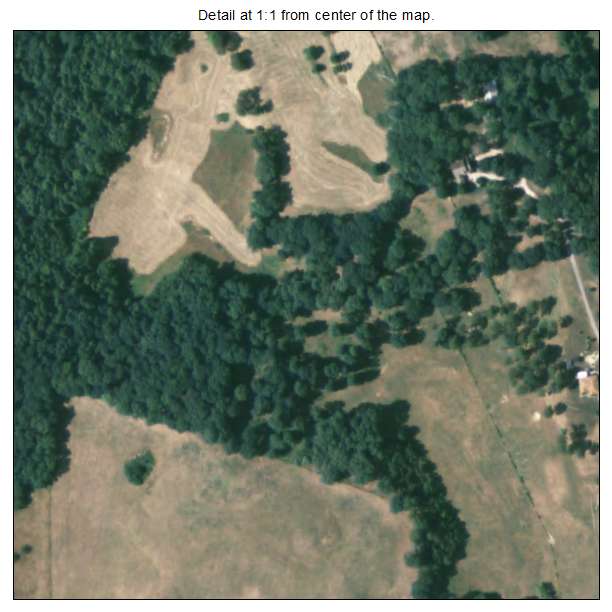 East Bernstadt, Kentucky aerial imagery detail