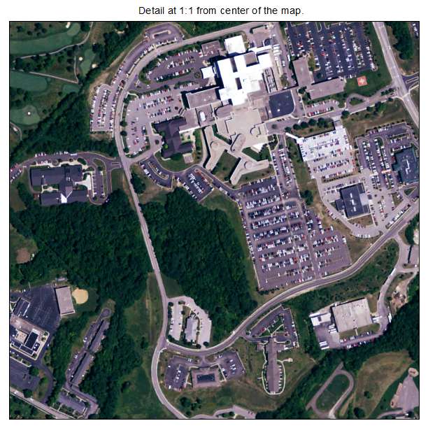 Edgewood, Kentucky aerial imagery detail