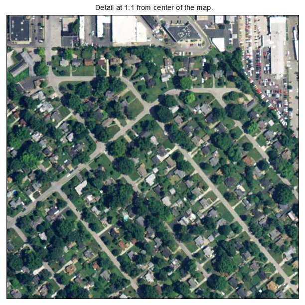 Fairmeade, Kentucky aerial imagery detail