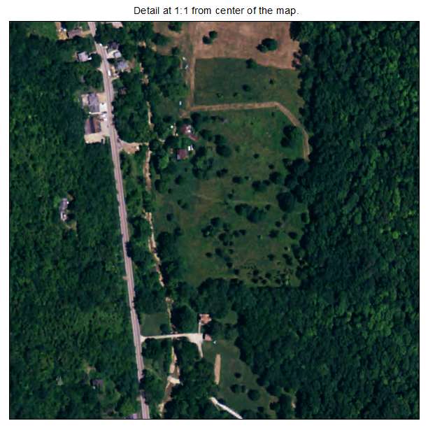 Fairview, Kentucky aerial imagery detail