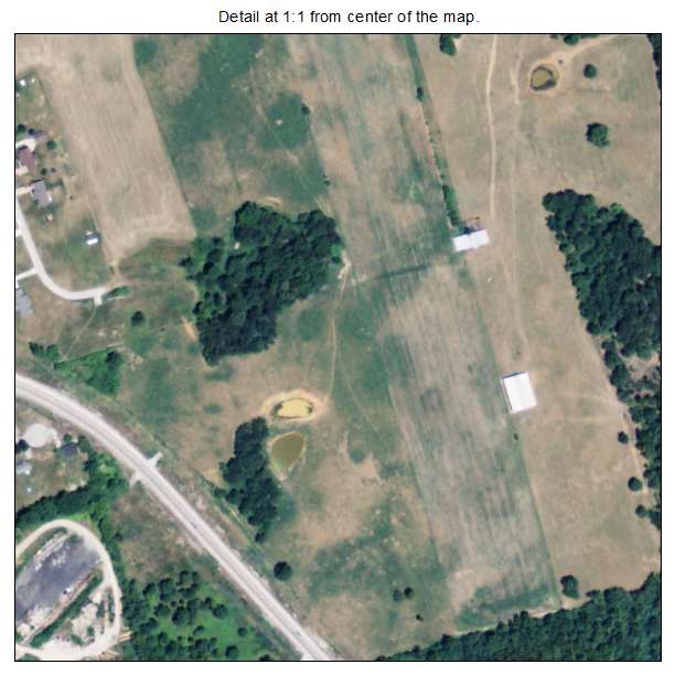 Ferguson, Kentucky aerial imagery detail