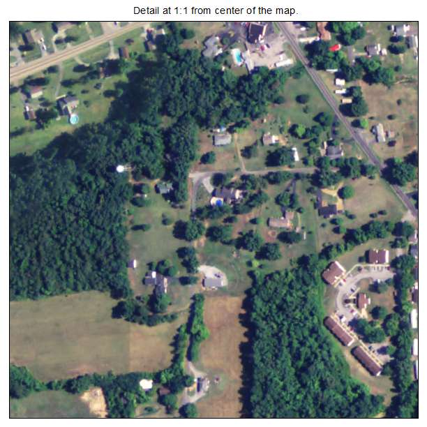 Hardin, Kentucky aerial imagery detail