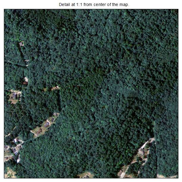 Harlan, Kentucky aerial imagery detail