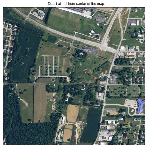 Hillview, Kentucky aerial imagery detail