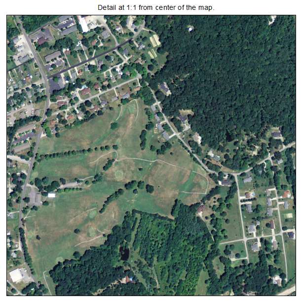 Lebanon Junction, Kentucky aerial imagery detail