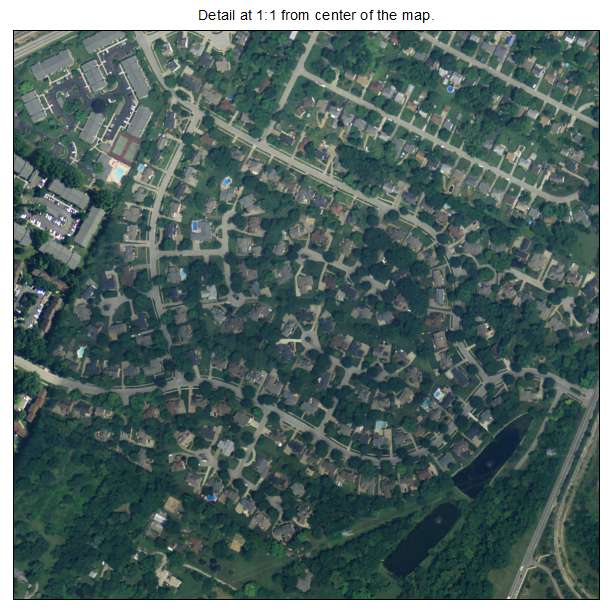 Lyndon, Kentucky aerial imagery detail