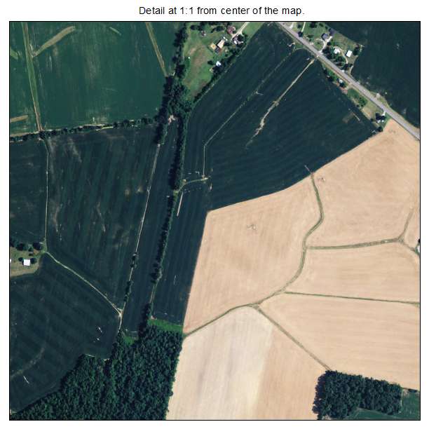 Masonville, Kentucky aerial imagery detail
