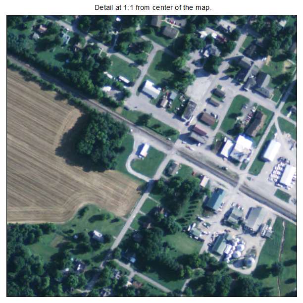 Pembroke, Kentucky aerial imagery detail
