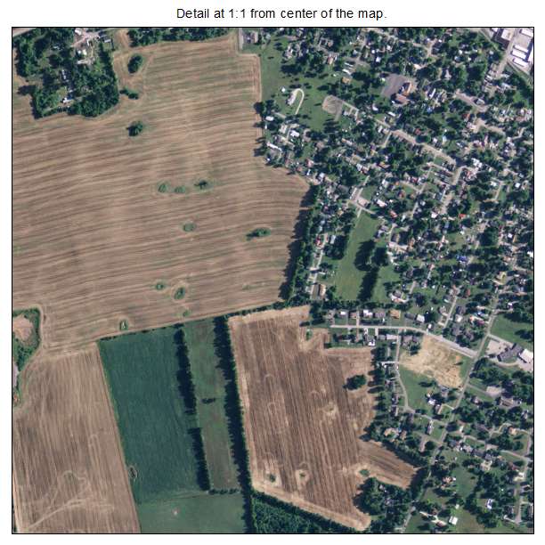 Princeton, Kentucky aerial imagery detail