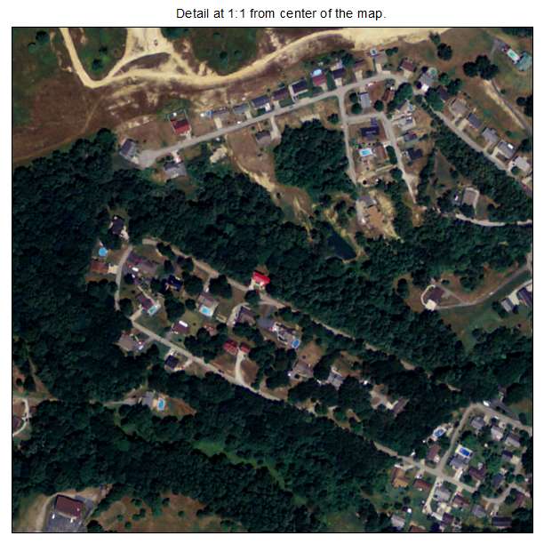 Raceland, Kentucky aerial imagery detail
