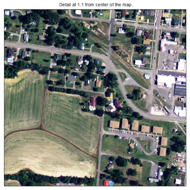 Sturgis, Kentucky aerial imagery detail