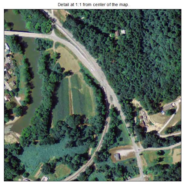 Wallins Creek, Kentucky aerial imagery detail