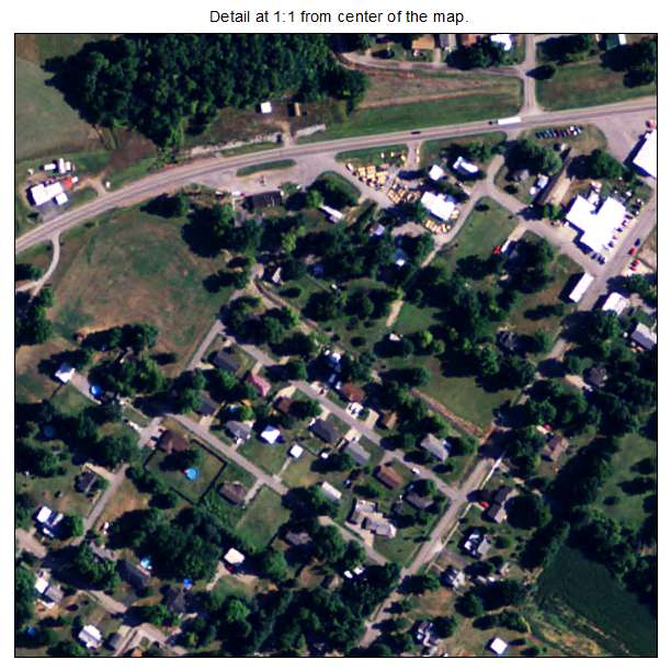 Waverly, Kentucky aerial imagery detail