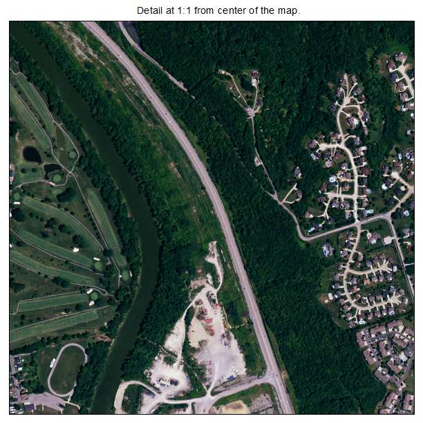 Wilder, Kentucky aerial imagery detail