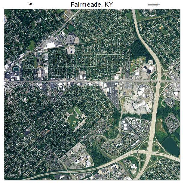 Fairmeade, KY air photo map
