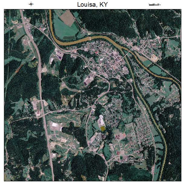 Aerial Photography Map Of Louisa KY Kentucky Aerial Photography Map Of Louisa KY Kentucky