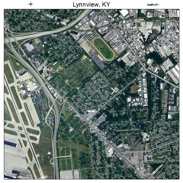 Lynnview, KY air photo map