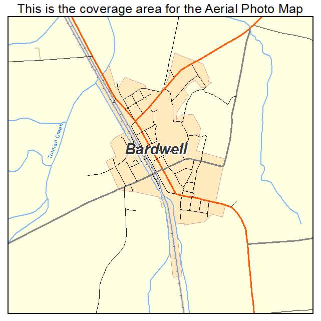 Bardwell, KY location map 