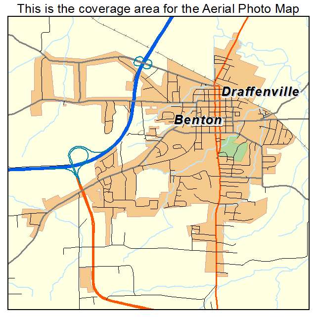 Benton, KY location map 