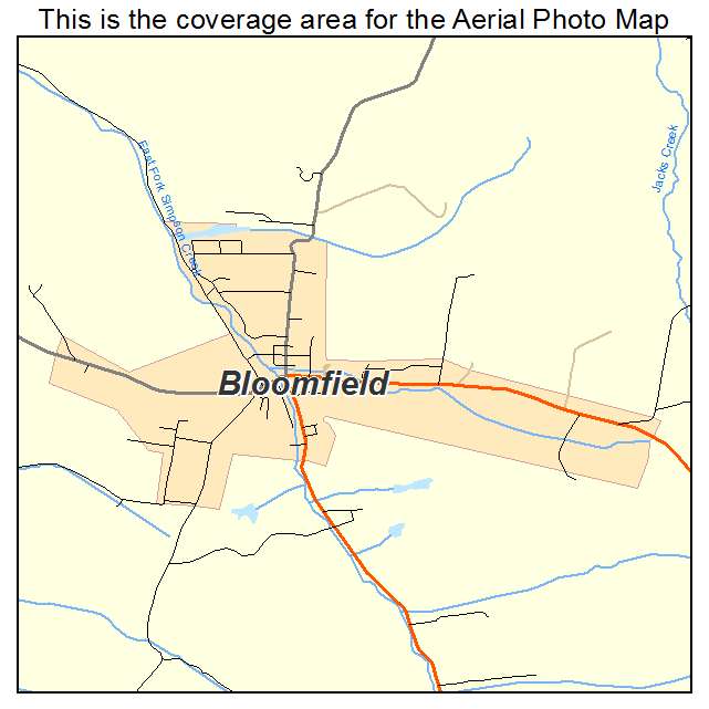 Bloomfield, KY location map 