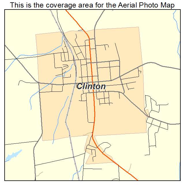 Clinton, KY location map 