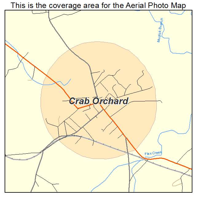 Crab Orchard, KY location map 
