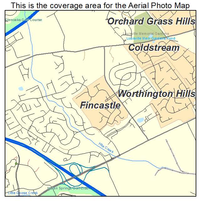 Fincastle, KY location map 