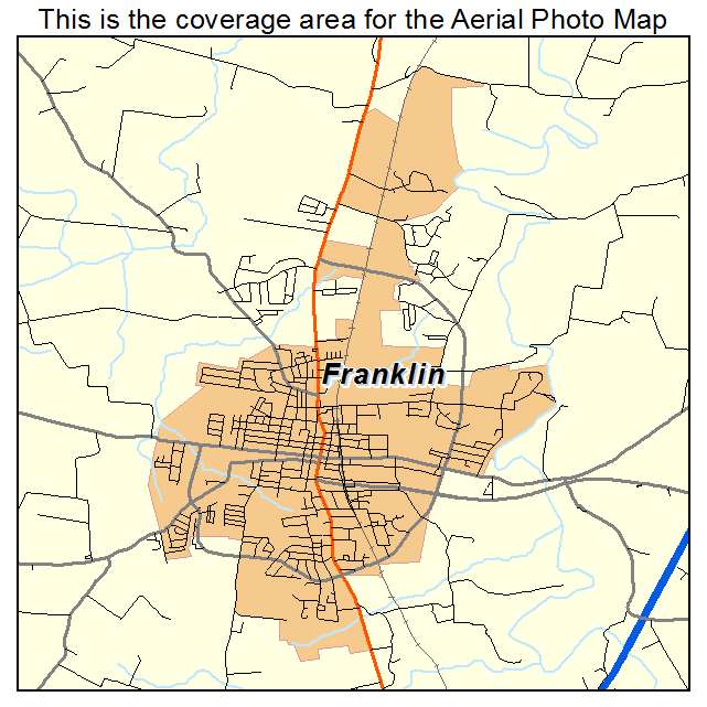 Franklin, KY location map 