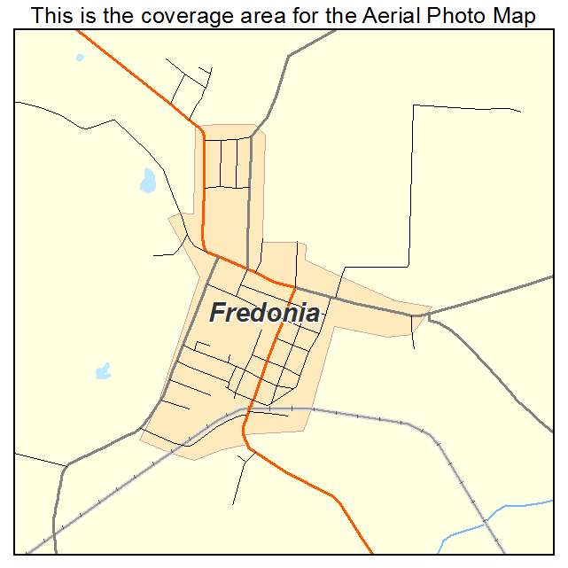 Fredonia, KY location map 