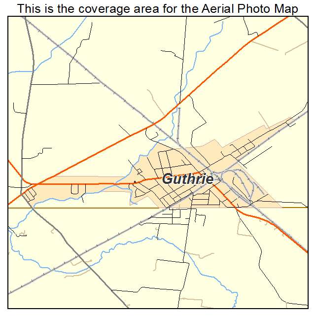 Guthrie, KY location map 