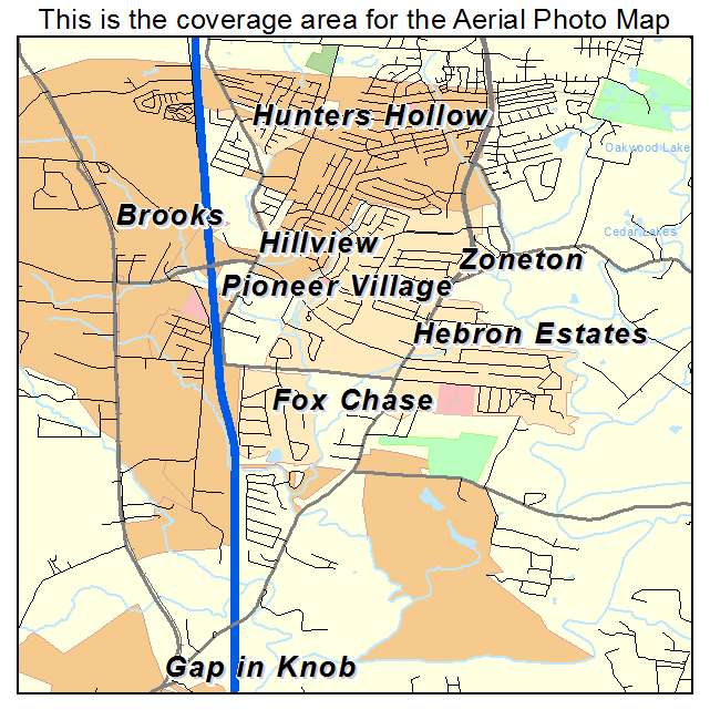 Hillview, KY location map 