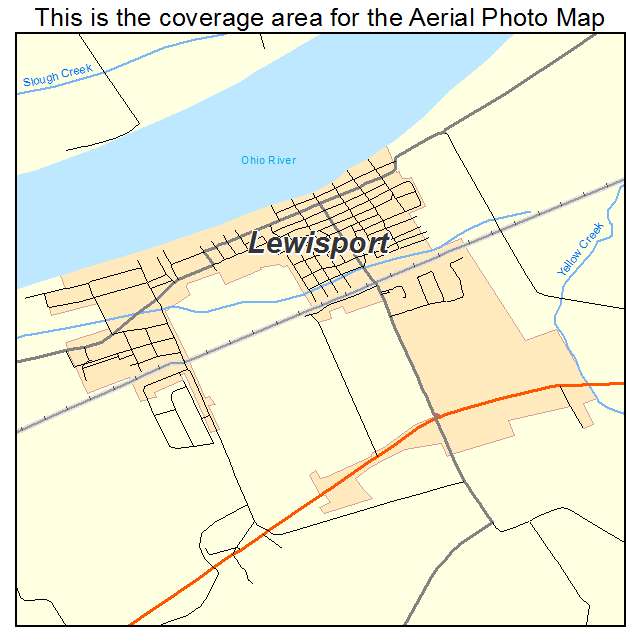 Lewisport, KY location map 