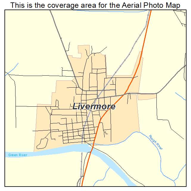 Livermore, KY location map 