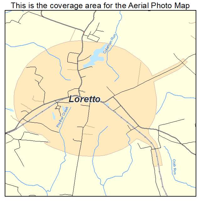 Loretto, KY location map 