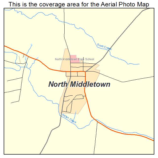 North Middletown, KY location map 